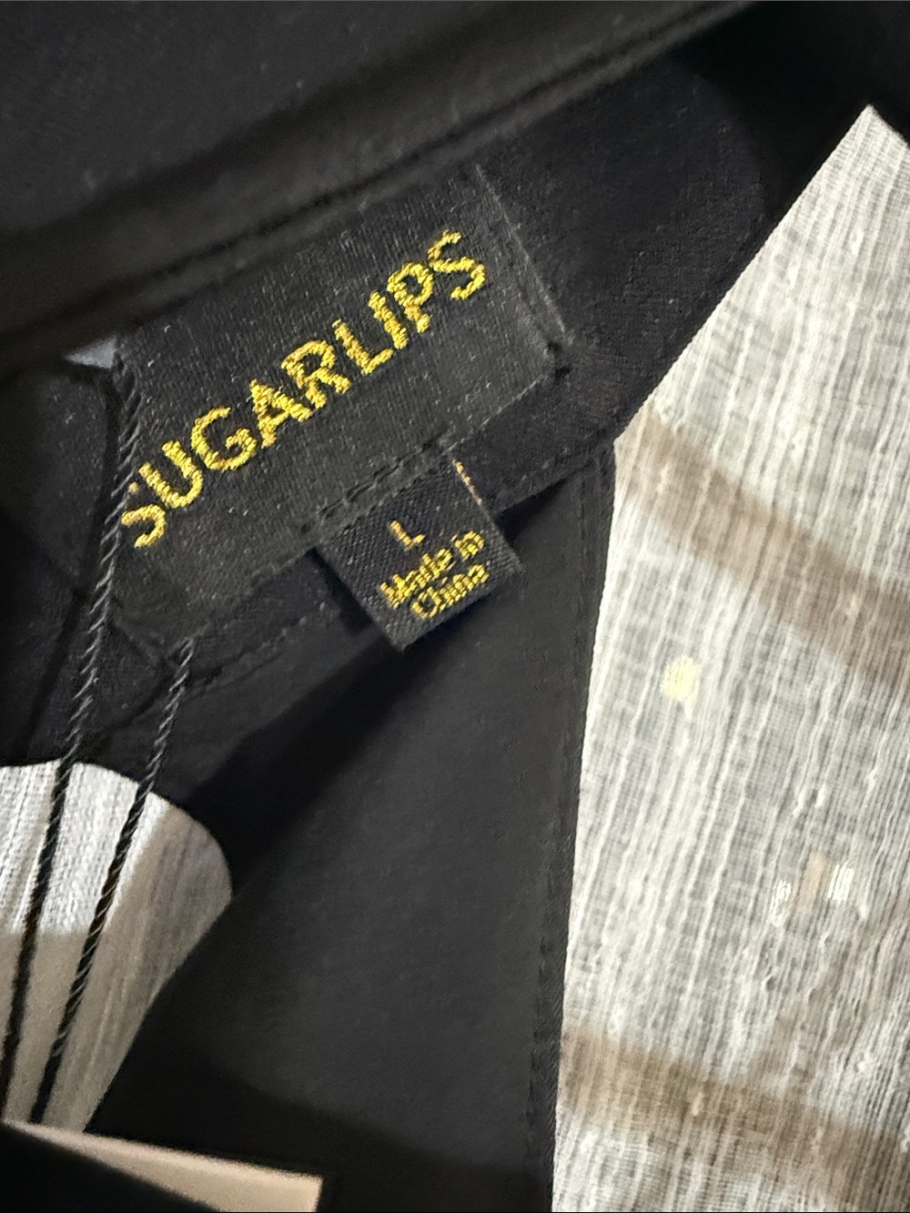 Sugarlips Korine Kaylee Black Halter Jumpsuit Wedding Guest Cocktail Date Night - Picture 7 of 8